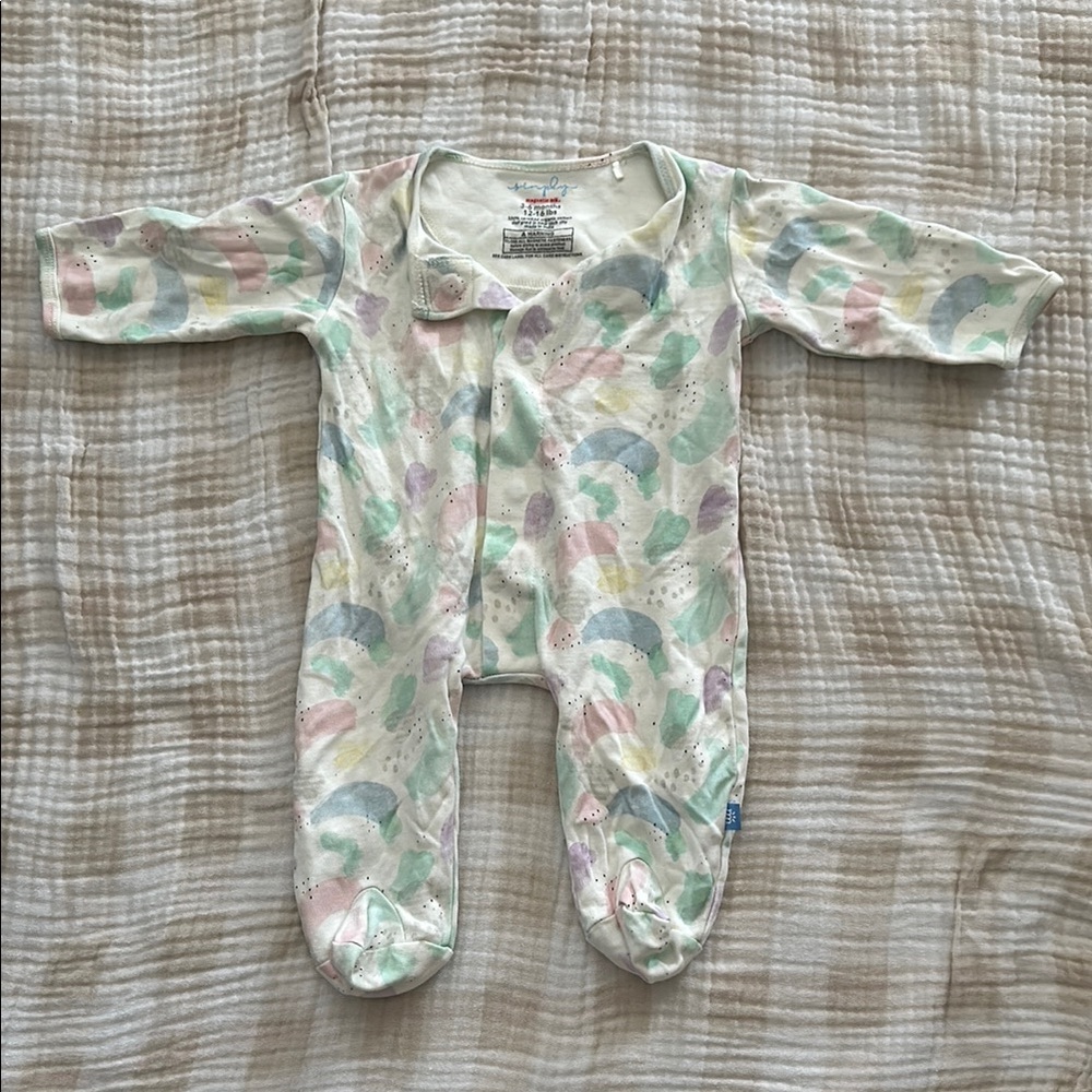 Magnetic Me Footed Onesie